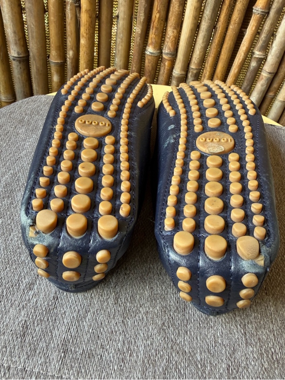 GUCCI men’s leather loafers - Picture 8 of 10